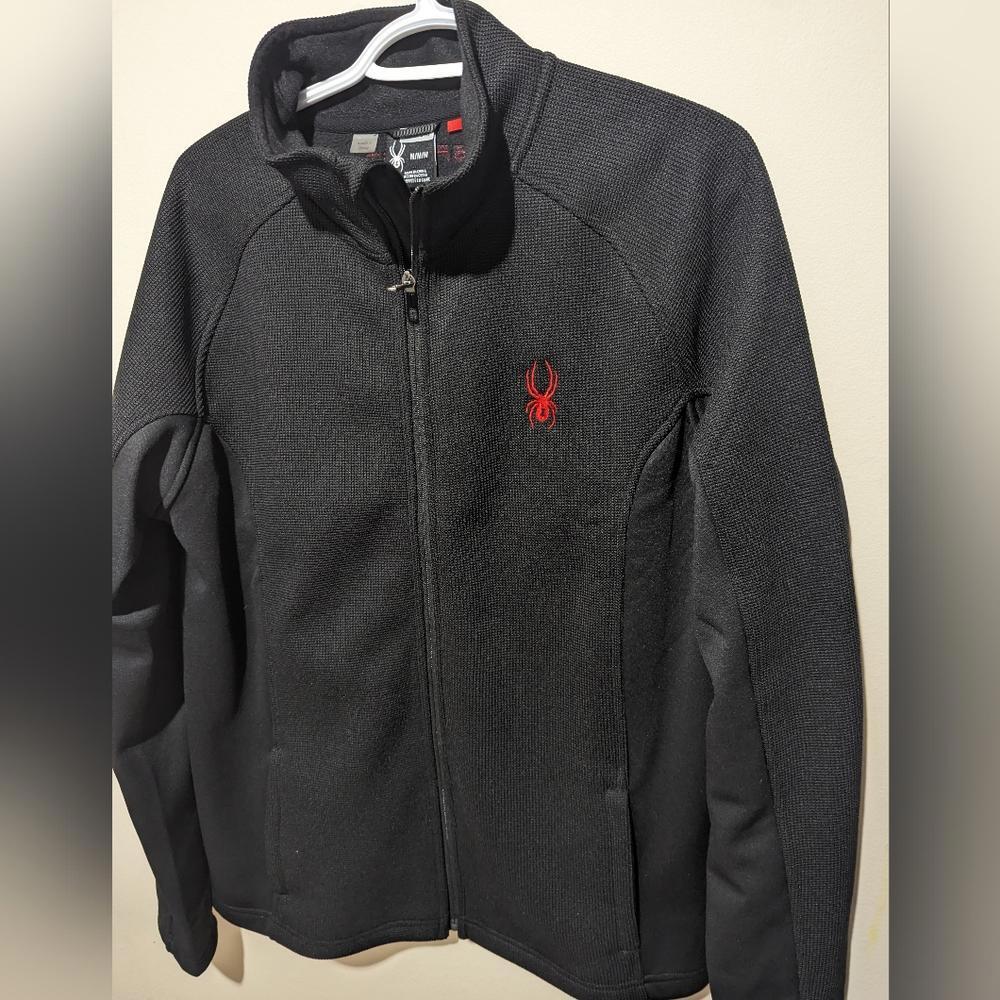 Spyder Jacket 100% Polyester Black - image 1